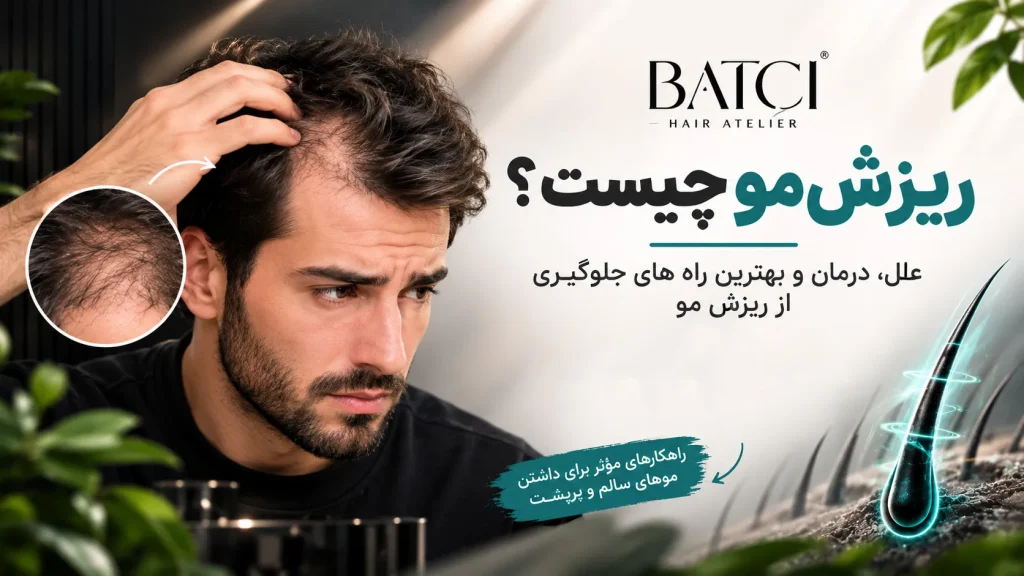 علت ریزش مو چیست؟ درمان و بهترین راه های جلوگیری از ریزش مو